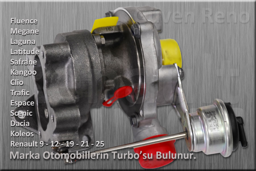 RENAULT TALİANT ÇIKMA YEDEK PARÇA TURBO YENİ_AD0